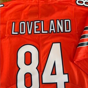 Colston Loveland Chicago Bears jersey size XL